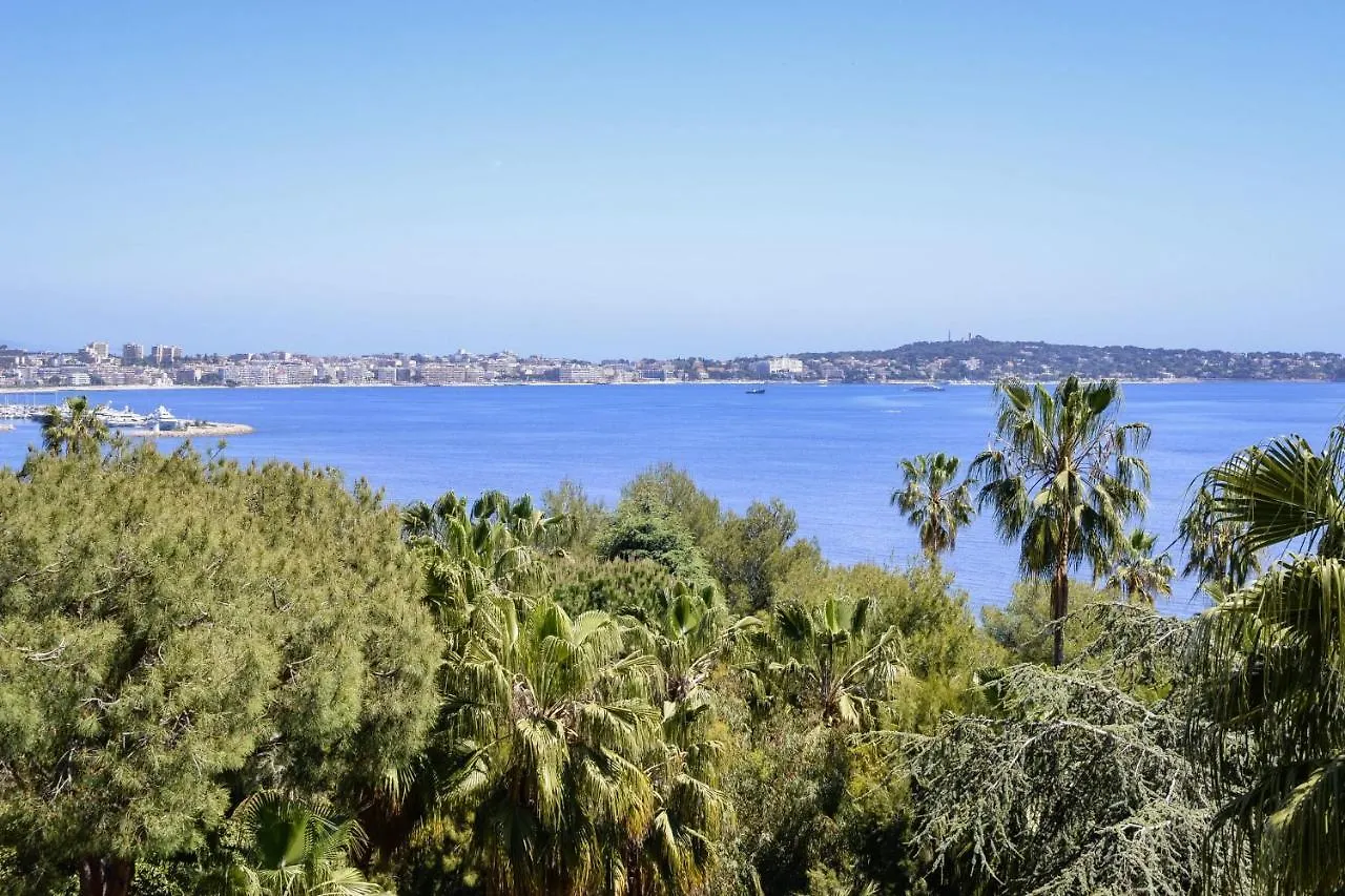 Cote D'Azur Sea View Tennis Beach Access Vallauris Apartment